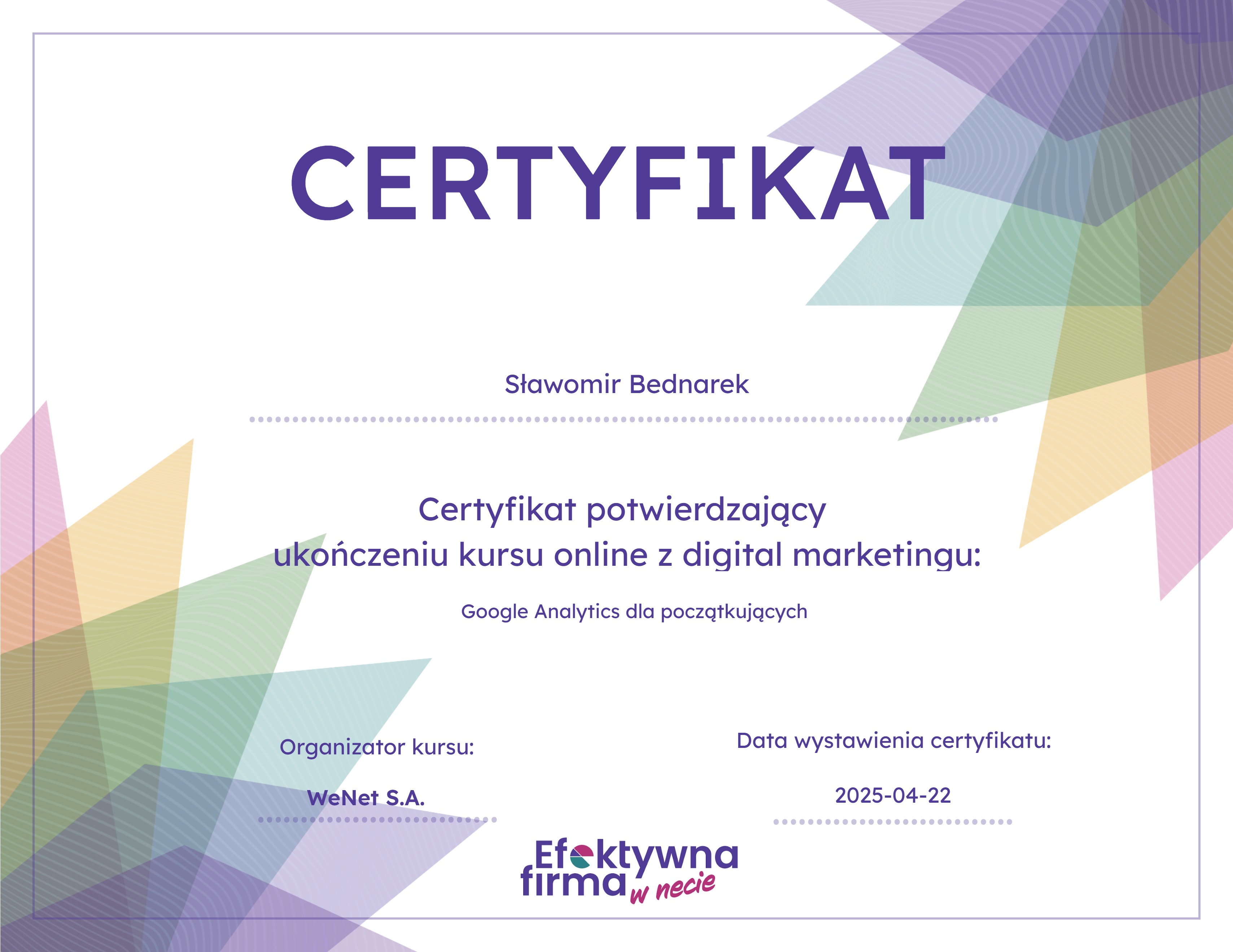 Google Analytics dla początkujących